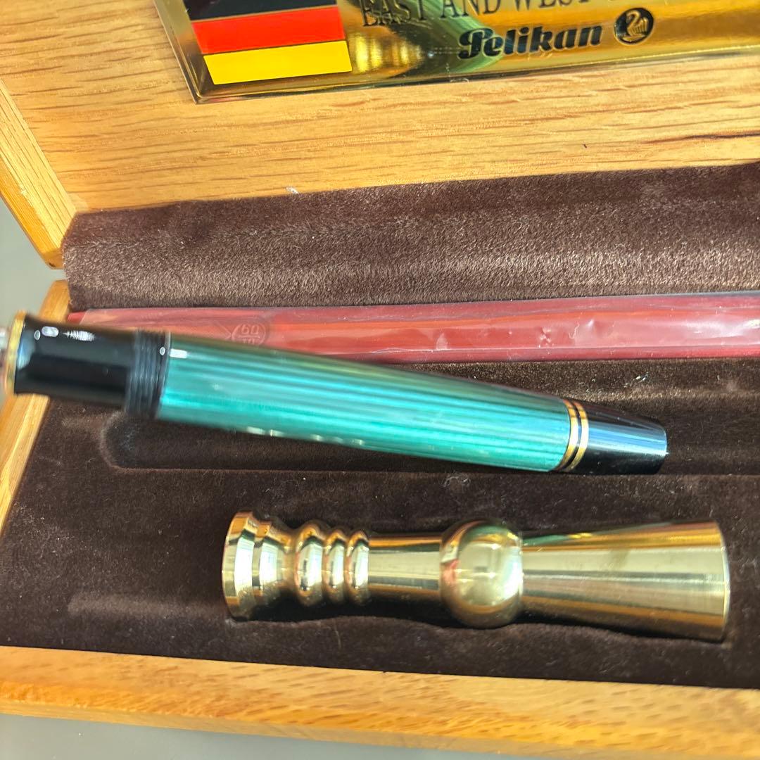 美品☆Pelikanペリカン万年筆☆ドイツ統一記念☆限定品20C-833 - メルカリ