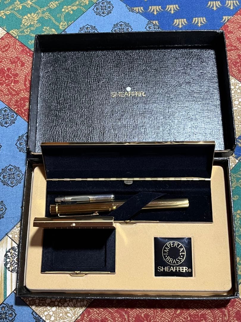 SHEAFFER シェーファータルガ　インペリアルブラス1020 万年筆