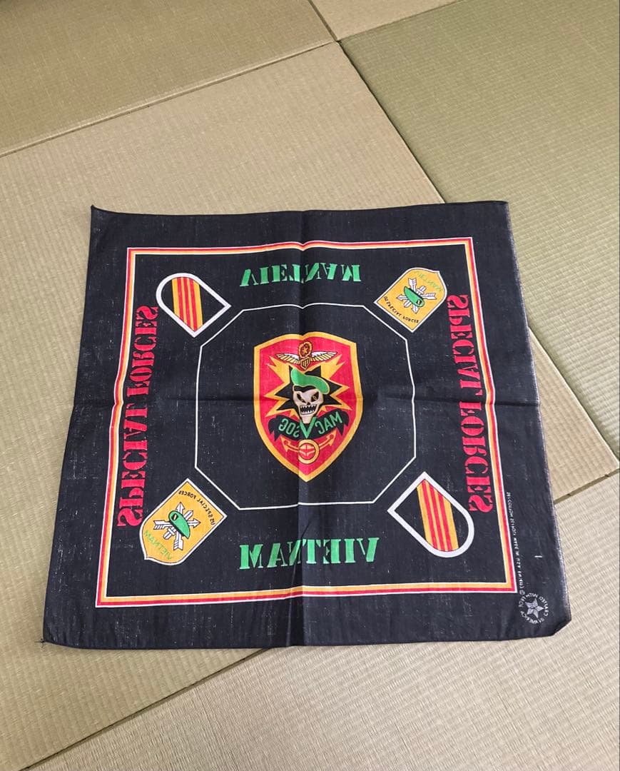 MAC V SOG Special Forces バンダナ　ヴィンテージ