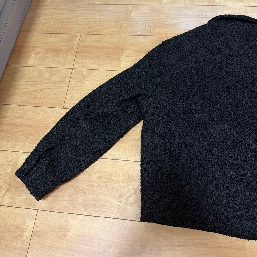 ZARA ザラ テクスチャードポケットシャツジャケット