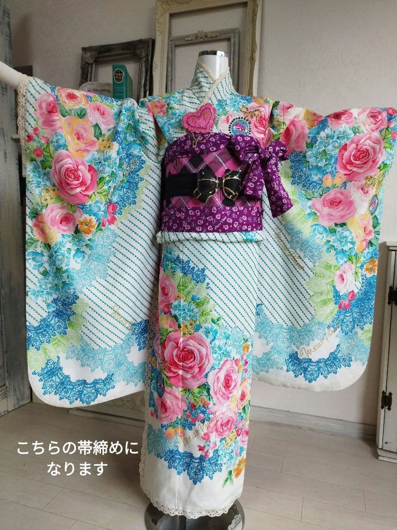 メゾピアノ☆七五三着物☆ハーフ成人式☆フルセット