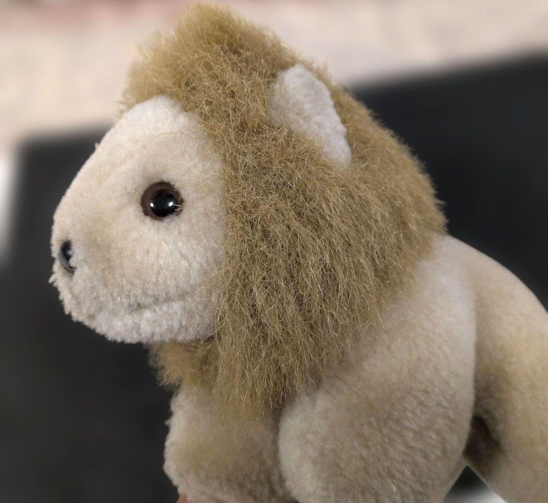 ライオン ぬいぐるみ 昭和レトロ - メルカリ