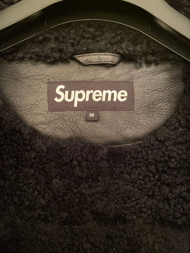ジャケット・アウター Supreme Patchwork Shearling B-3 Jacket