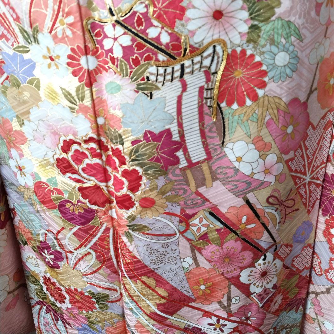 k様 441.花の妖精 振袖7点セット 正絹 フルセット 成人式 可愛い