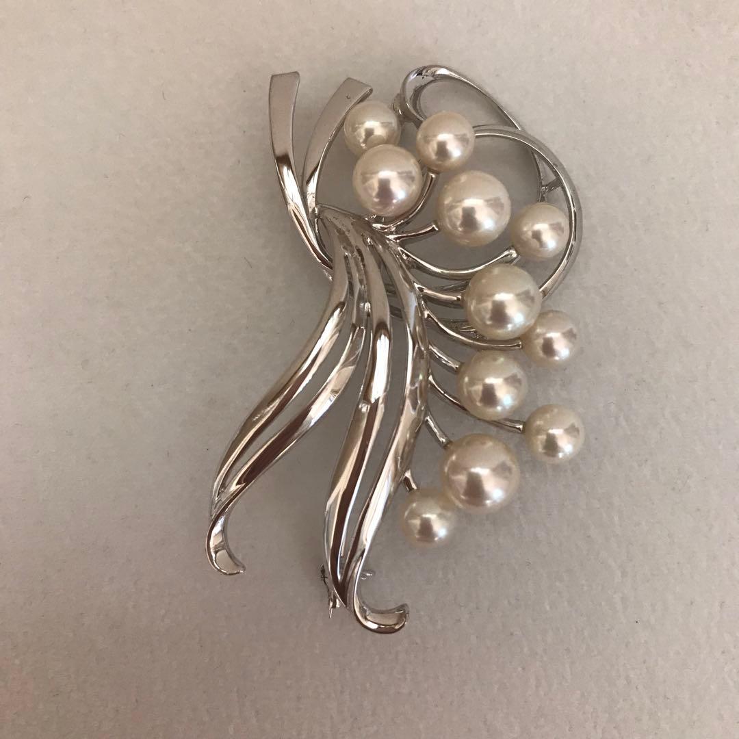 特価！】MIKIMOTO 華やかゴージャスAKOYA ブローチ