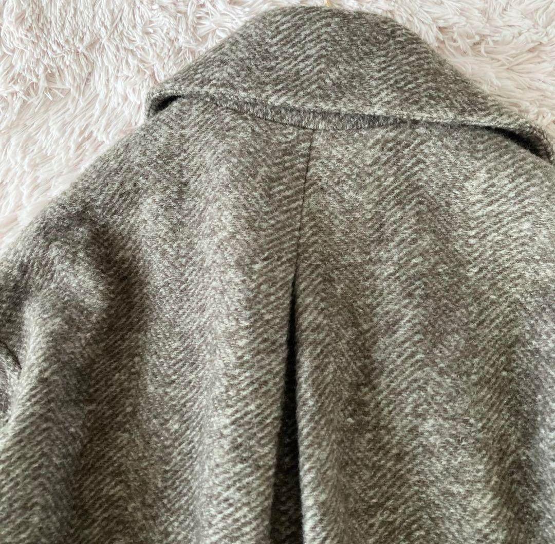 Spick＆Span スピックアンドスパン ヘリンボーン ミドルコート 36