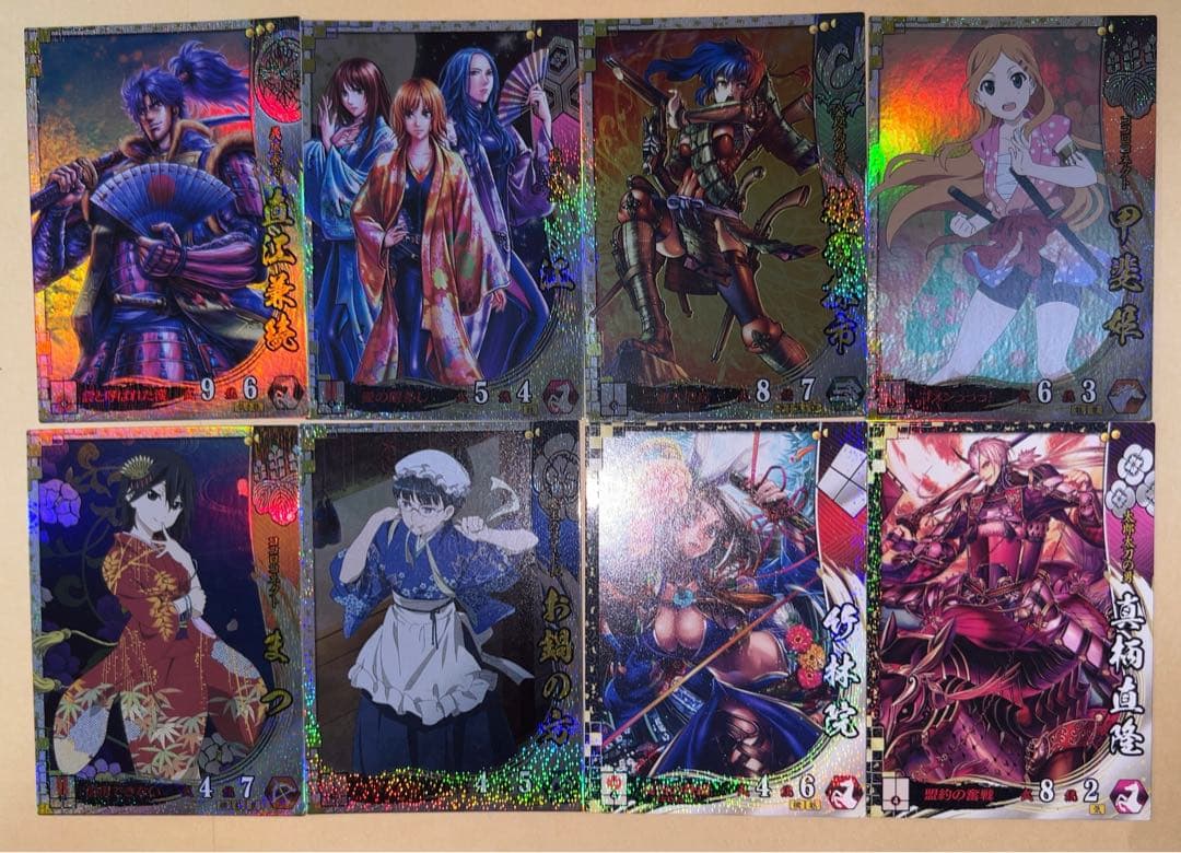 戦国大戦 SS EX 53枚　上杉謙信 雑賀孫市 服部半蔵 初芽 直江兼続 まつ