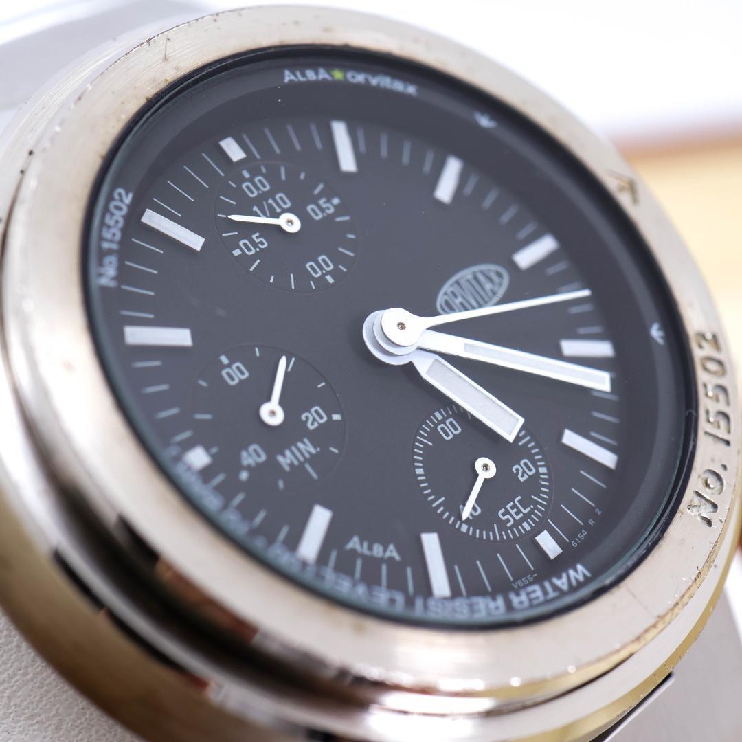 稼働 SEIKO ALBA ORVITAX 腕時計 初期型 No15502
