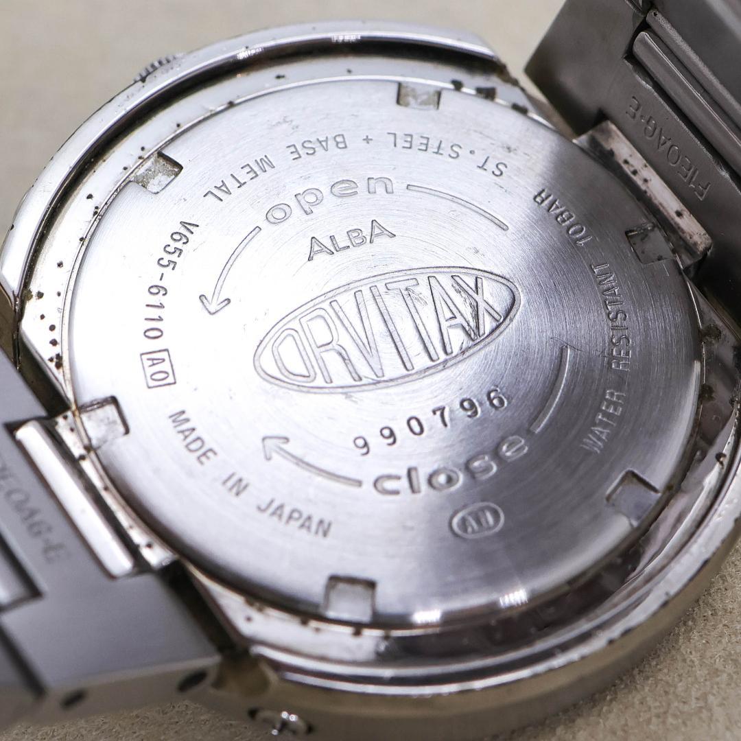 稼働 SEIKO ALBA ORVITAX 腕時計 初期型 No15502