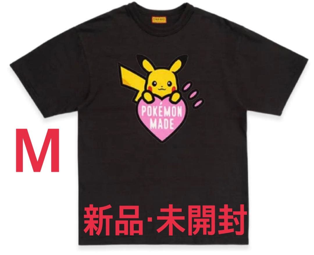 HUMAN MADE x Pokemon Made Tee M 原宿限定 HUMAN MADE x ポケモン Tee 原宿店限定 黒 XLサイズ HUMAN MADE x