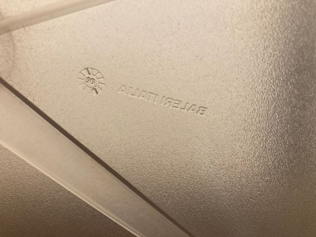 希少 廃番 BALERI エンリコ・バレリ 丸テーブル 90'sヴィンテージ