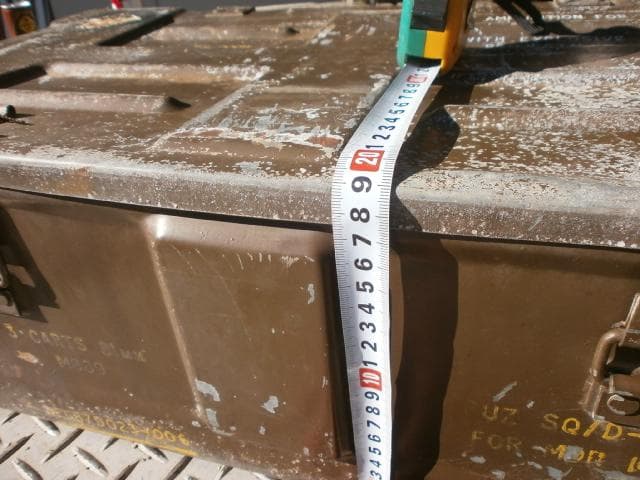 米軍　81ｍｍ　迫撃砲用　弾薬箱 　アンモボックス