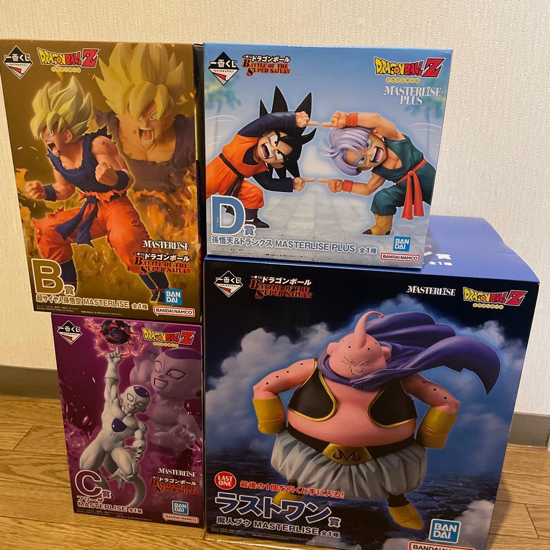 4点セット】ドラゴンボールZ 一番くじBCDラストワン賞 - メルカリ