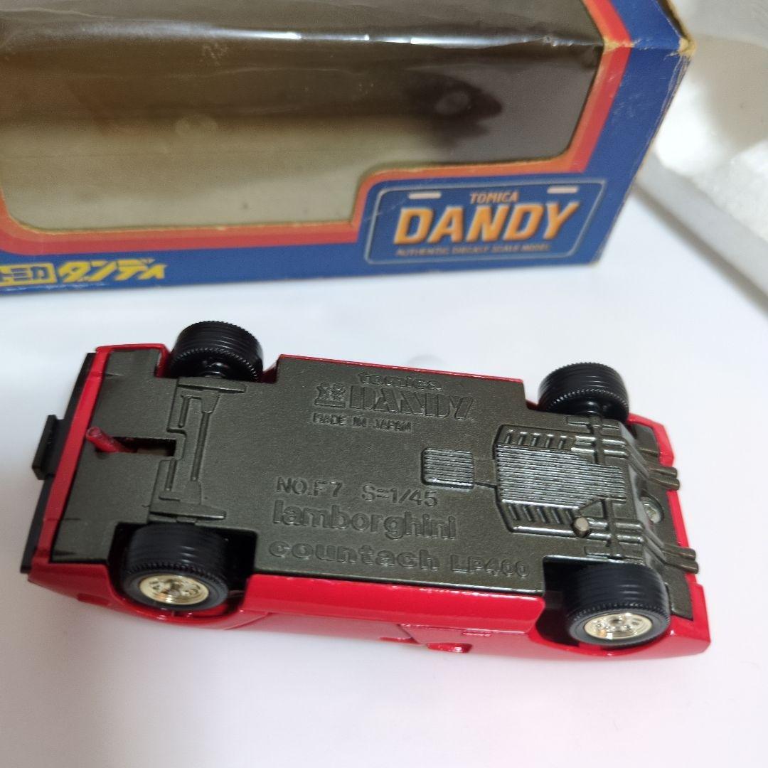 昭和レトロ　トミカダンディ　F07 ランボルギーニ　カウンタック　LP400