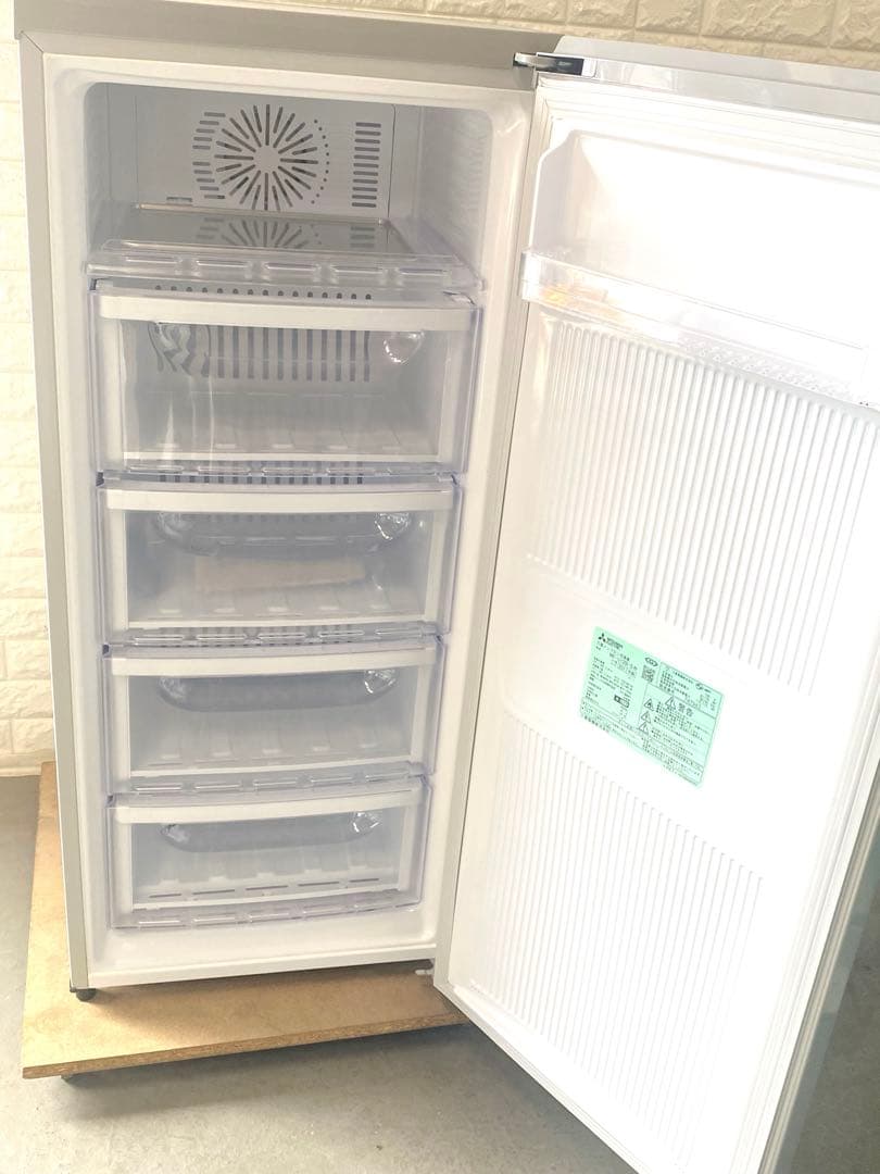 三菱電機 冷凍庫 ファン式 2017年製 MF-U12B-S