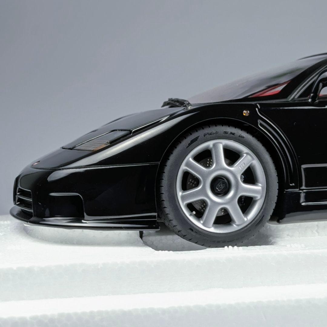 オートアート 1/18 ブガッティ EB110 SS ブラック 70919