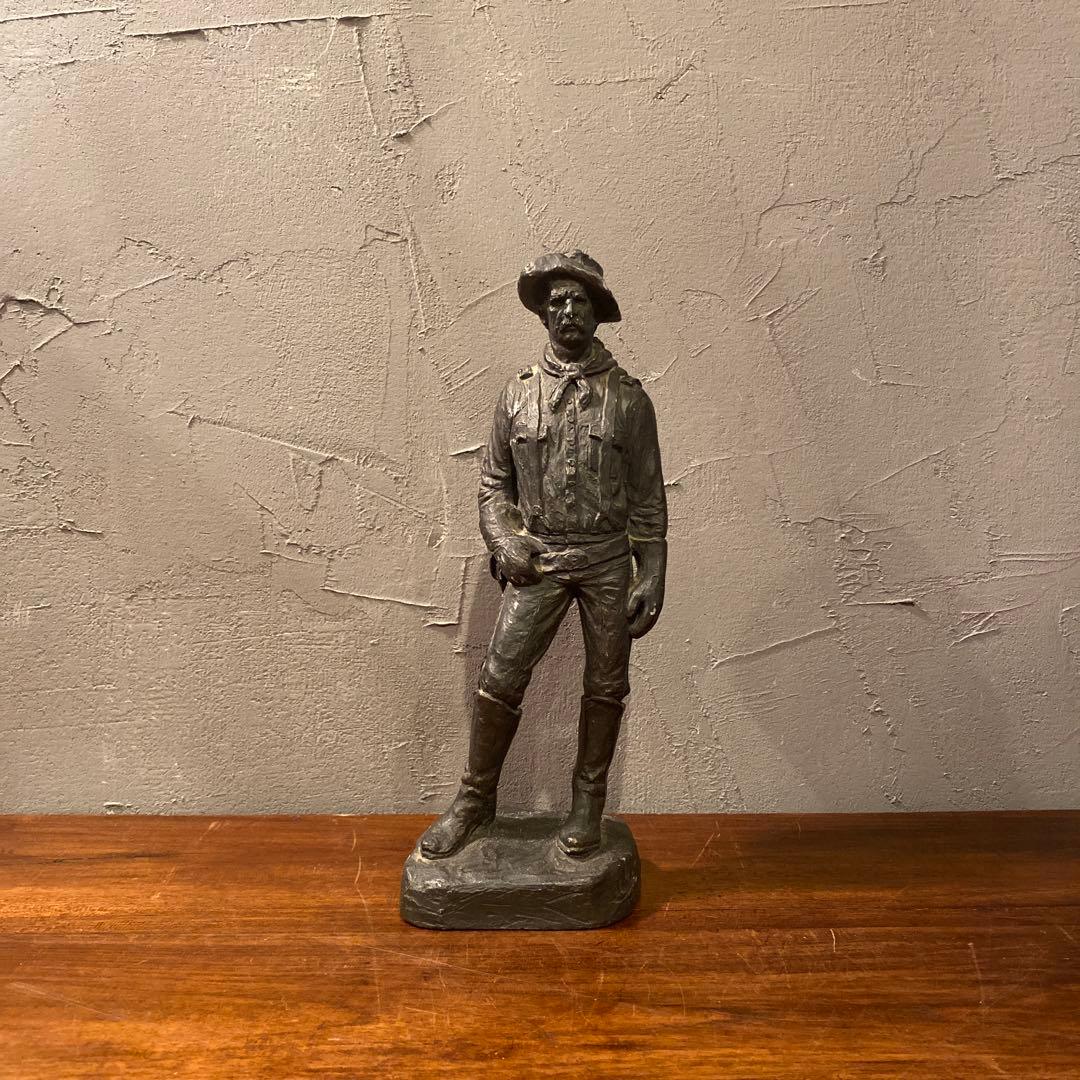 マイケルガーマン作 アンティーク アメリカンインテリア カウボーイ