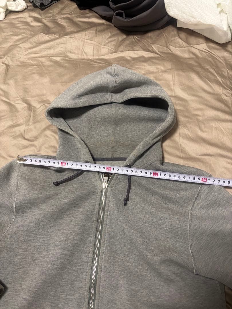 ジャンク　ヴィトン グレー ジップパーカー
