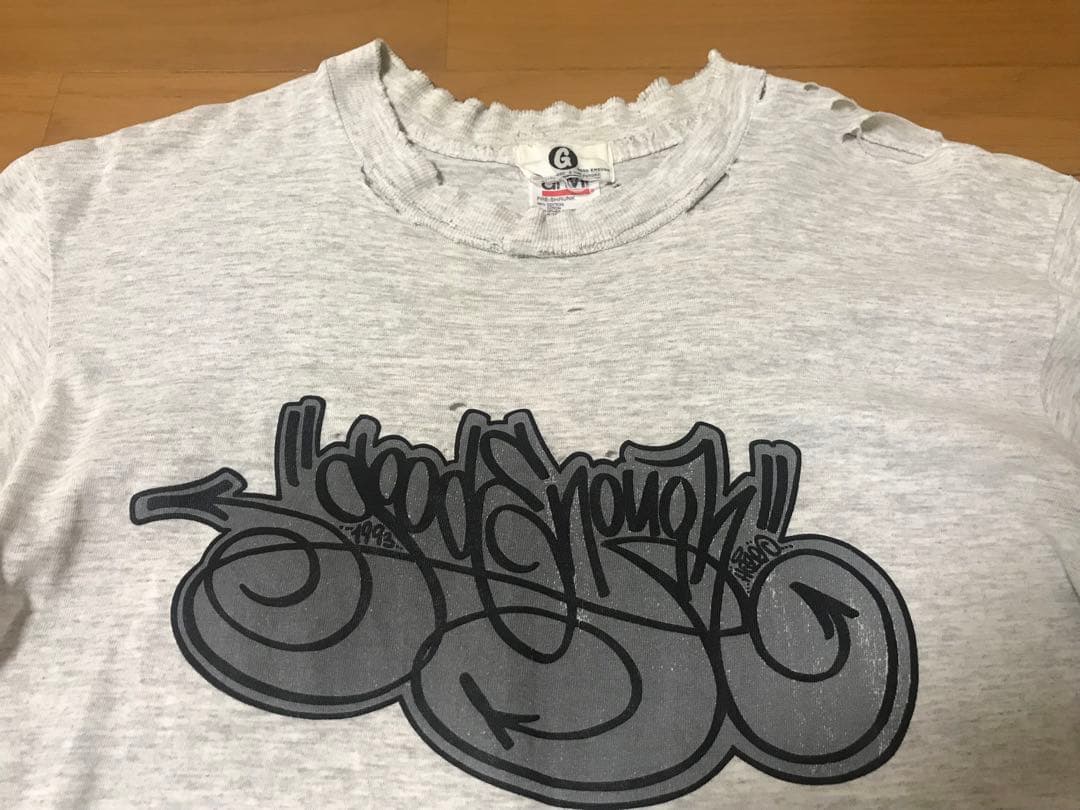 GOODENOUGH 初期Tシャツ 90s 裏原 藤原ヒロシ グッドイナフ 90s