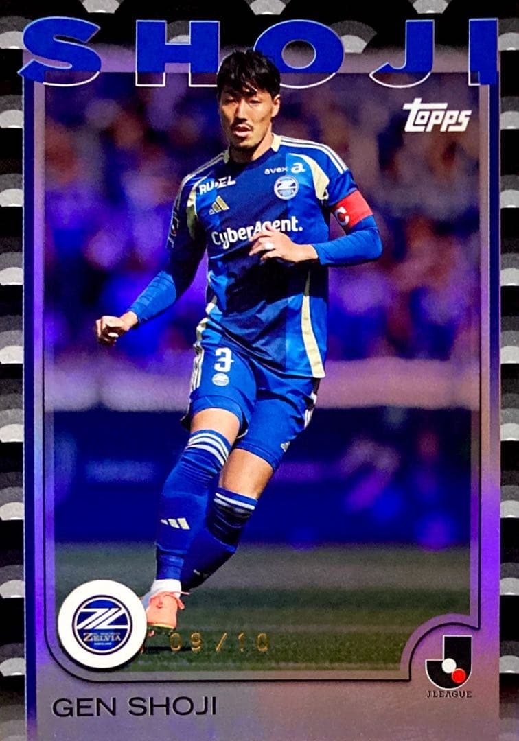 横浜F・マリノス 角田涼太朗 2025 刻印入りサインカード