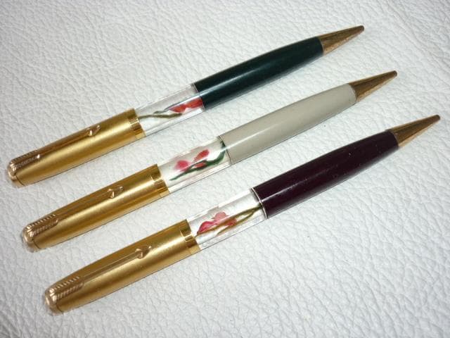 ◇未使用 昭和初期日本製！金魚と草の水中花 三種類（えんじ・