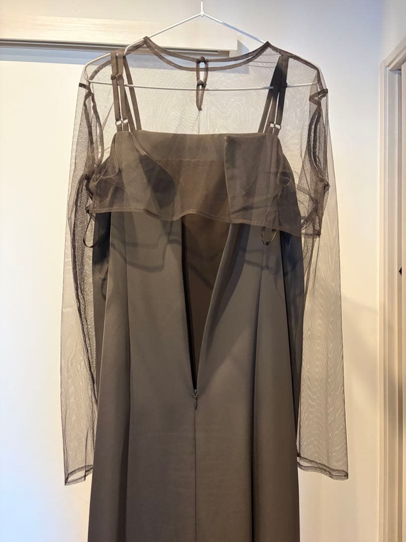 atlo 袖あり&ミモレ丈3点セット結婚式　 エト　ユニヴェール