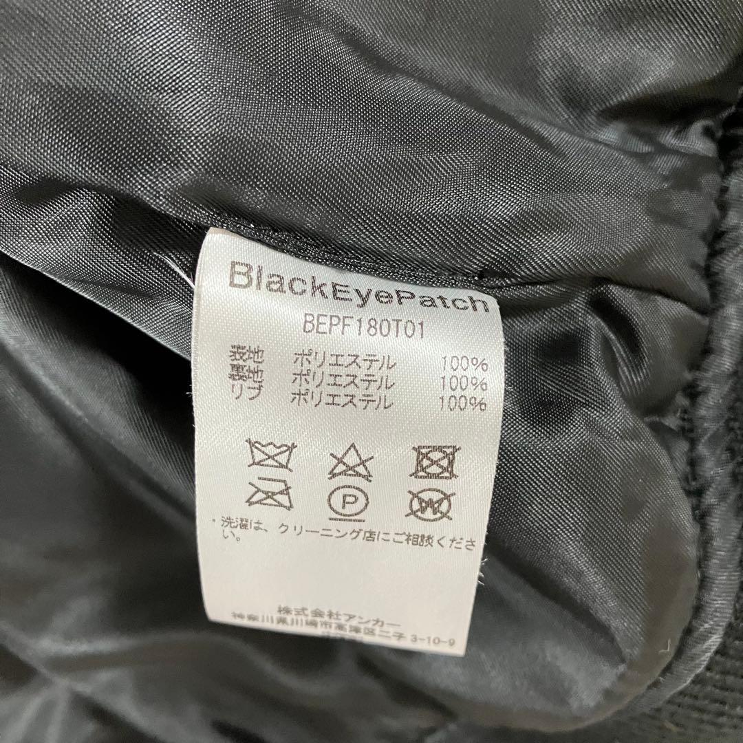 ブラックアイパッチ 総柄 刺繍 ジャケット ブルゾン ジャンパー