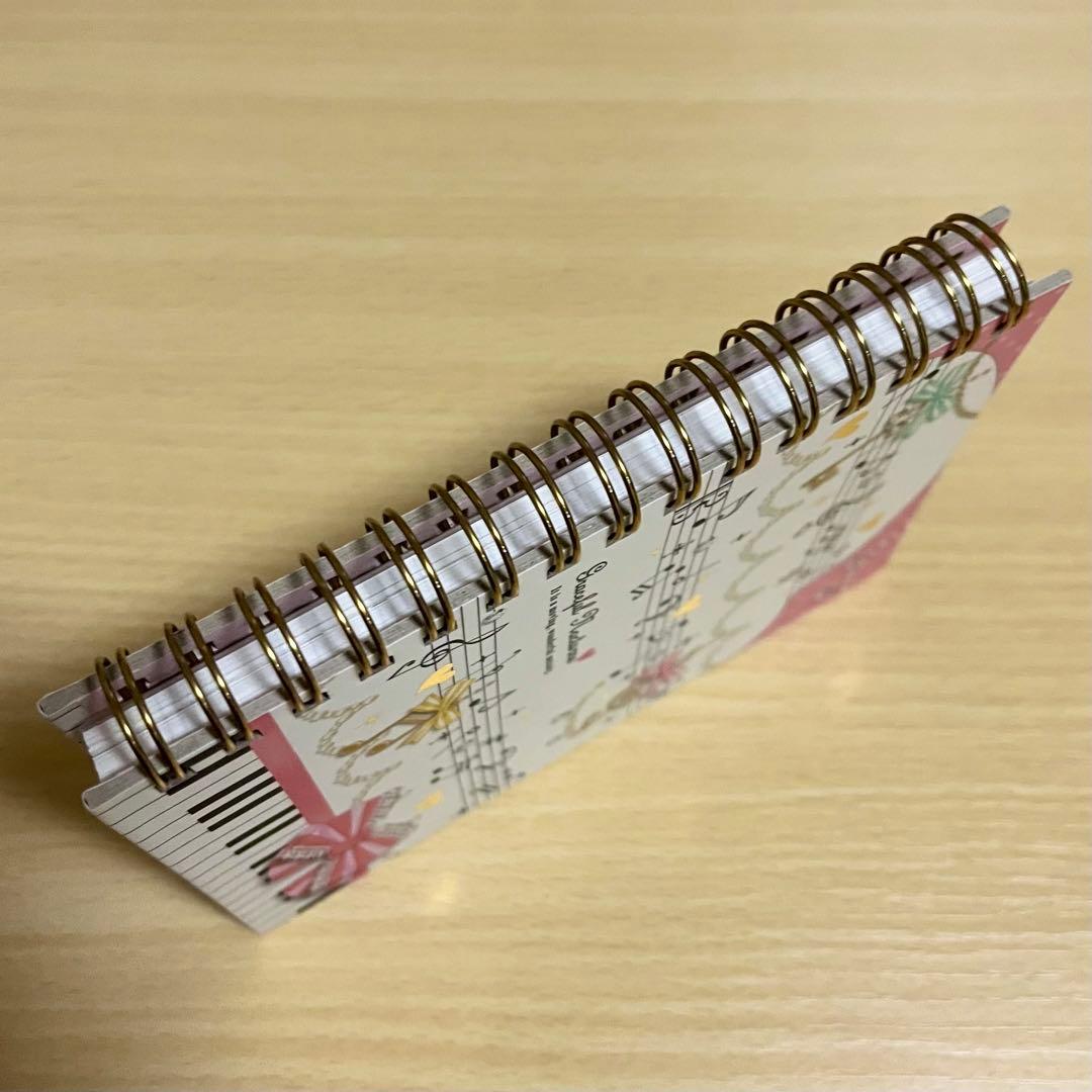 超激レア！】平成レトロ！可愛い音楽 メモ帳 リングノート 五線譜