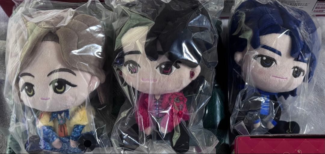 ミセスグリーンアップル☆一番くじ☆A賞ぬいぐるみマスコット☆コンプリート ミセスグリーンアップル 一番くじ A賞 ぬいぐるみマスコット 3種