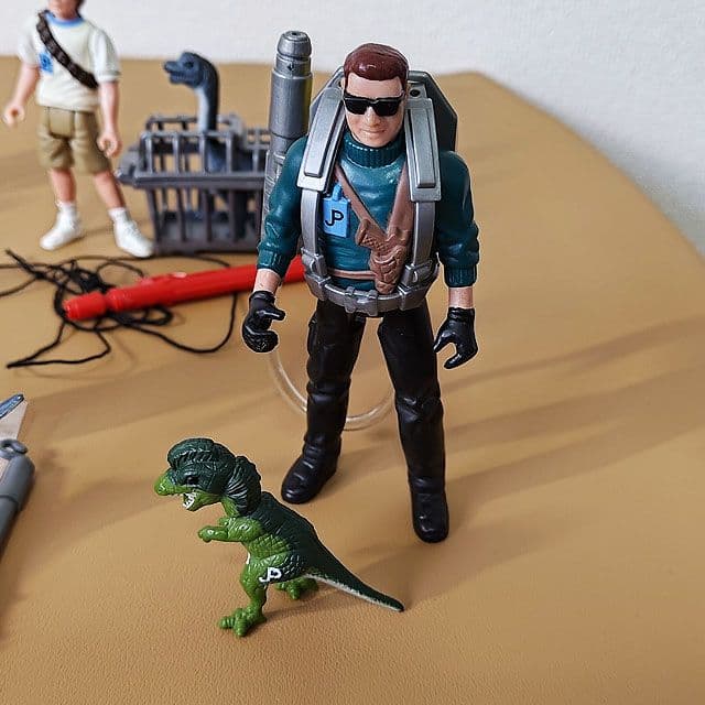 【フィギュア】ジュラシック・パーク 人間セット ケナー
