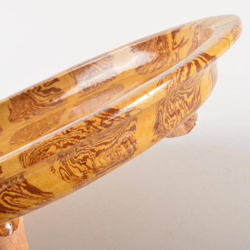 中国 唐代 練込盤 三獣足皿 V R7271 - メルカリ