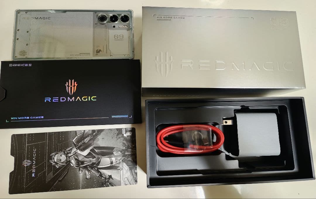 REDMAGIC 9 Pro日本版16GB/512GB fall REDMAGIC 9 Pro 5G Android Mobile Phone (Black, 16GB+512GB, Dual