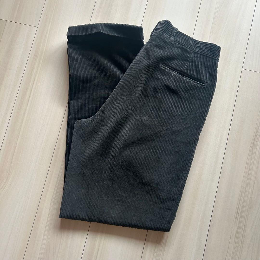 90s ブルックスブラザーズ ブラックコーデュロイパンツ USA製 32×30