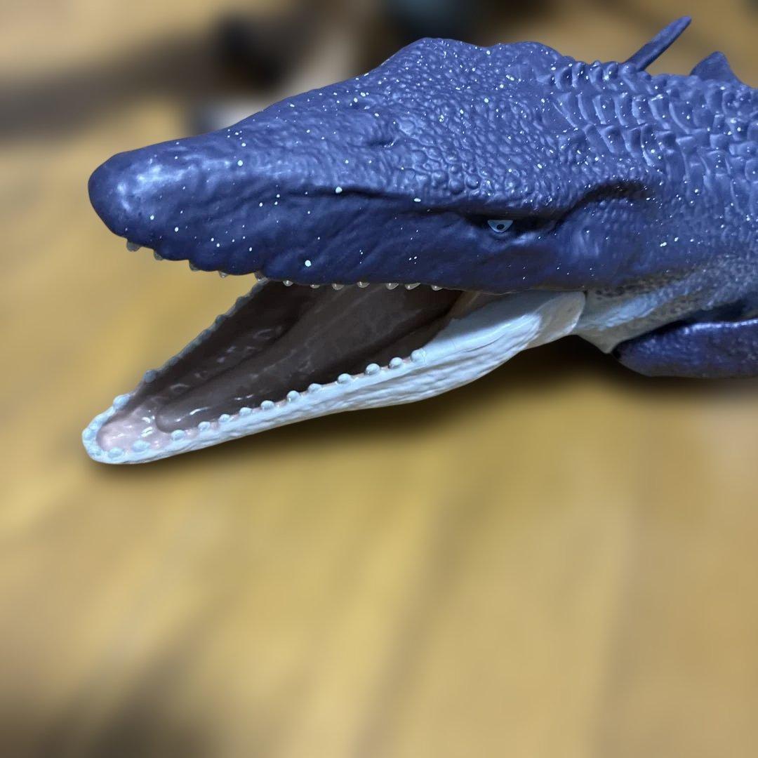 ジュラシックワールド　モササウルスほか3体セット