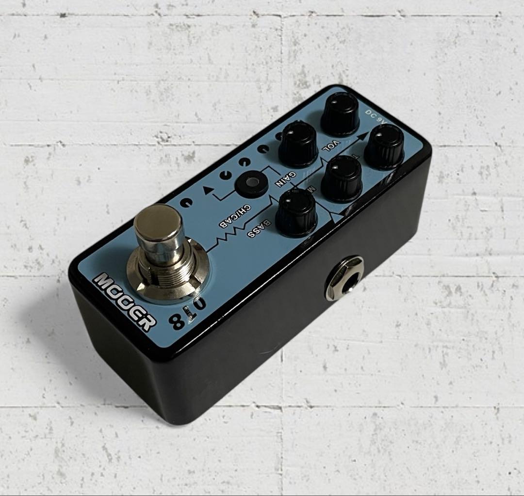 （美品）Mooer Micro Preamp 018 アンプシミュレーター