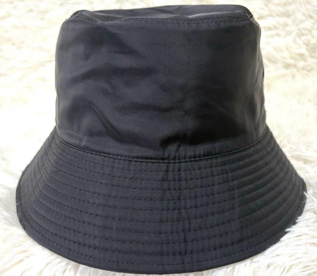 値下げ】PRADA ブラック ナイロン バケットハット