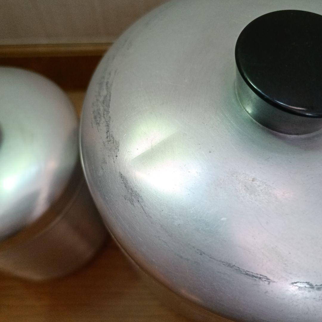 ヴィンテージ キャニスター レトロキッチン容器 7点 アルミ製