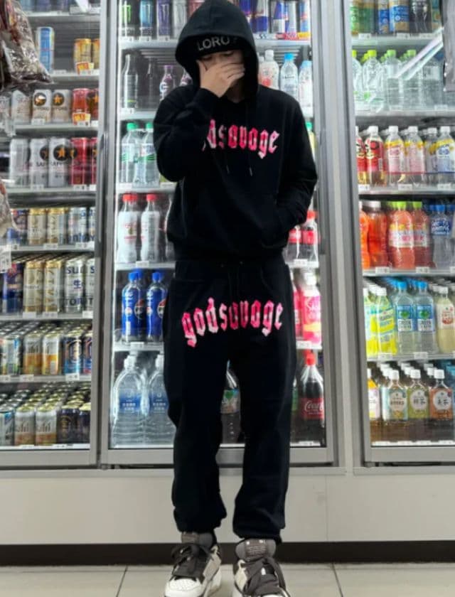 ゴットサベージ セットアップ ピンク - メルカリ