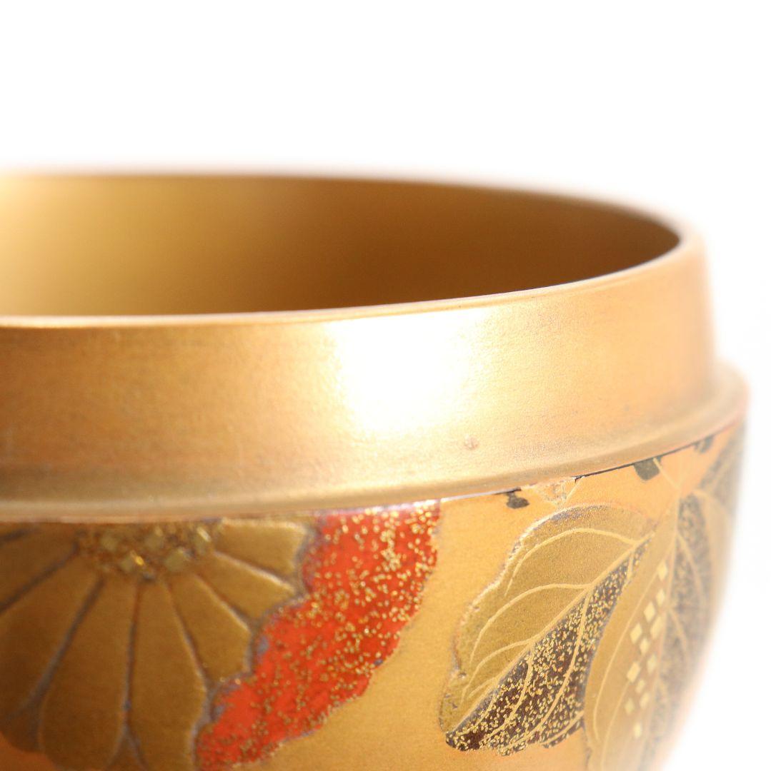 難波仁斎作 高台寺蒔絵 棗 茶道具 共箱 M839 - メルカリ