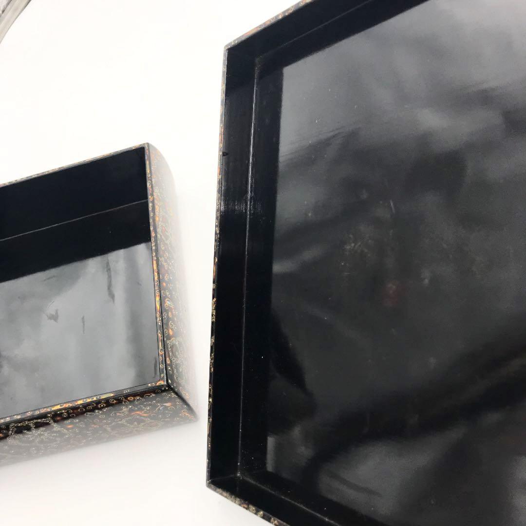 若狭塗 漆塗 台付 菓子器 重箱 漆器 - メルカリ