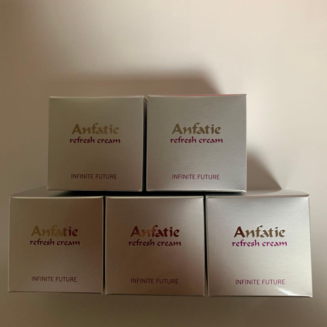 ◉アンファティ 洗顔 リフレッシュクリームIF 5個旧箱＊資料含まず