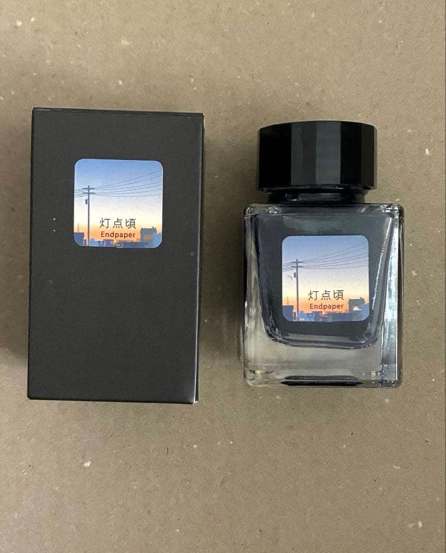 Endpaper 「灯点頃」 万年筆 インク 30ml Tono&Lims - メルカリ