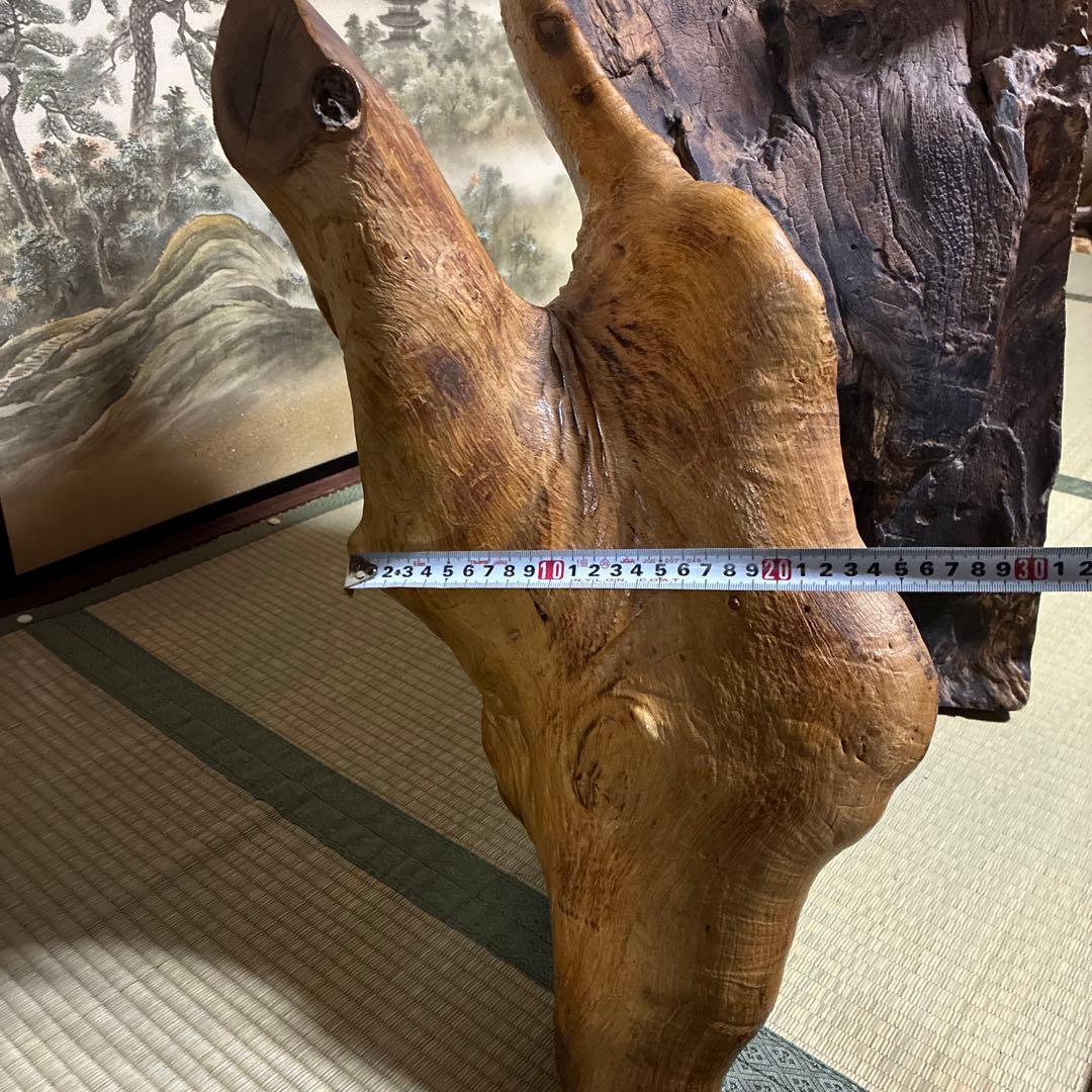 衝立☆天然木 自然木 玄関オブジェ