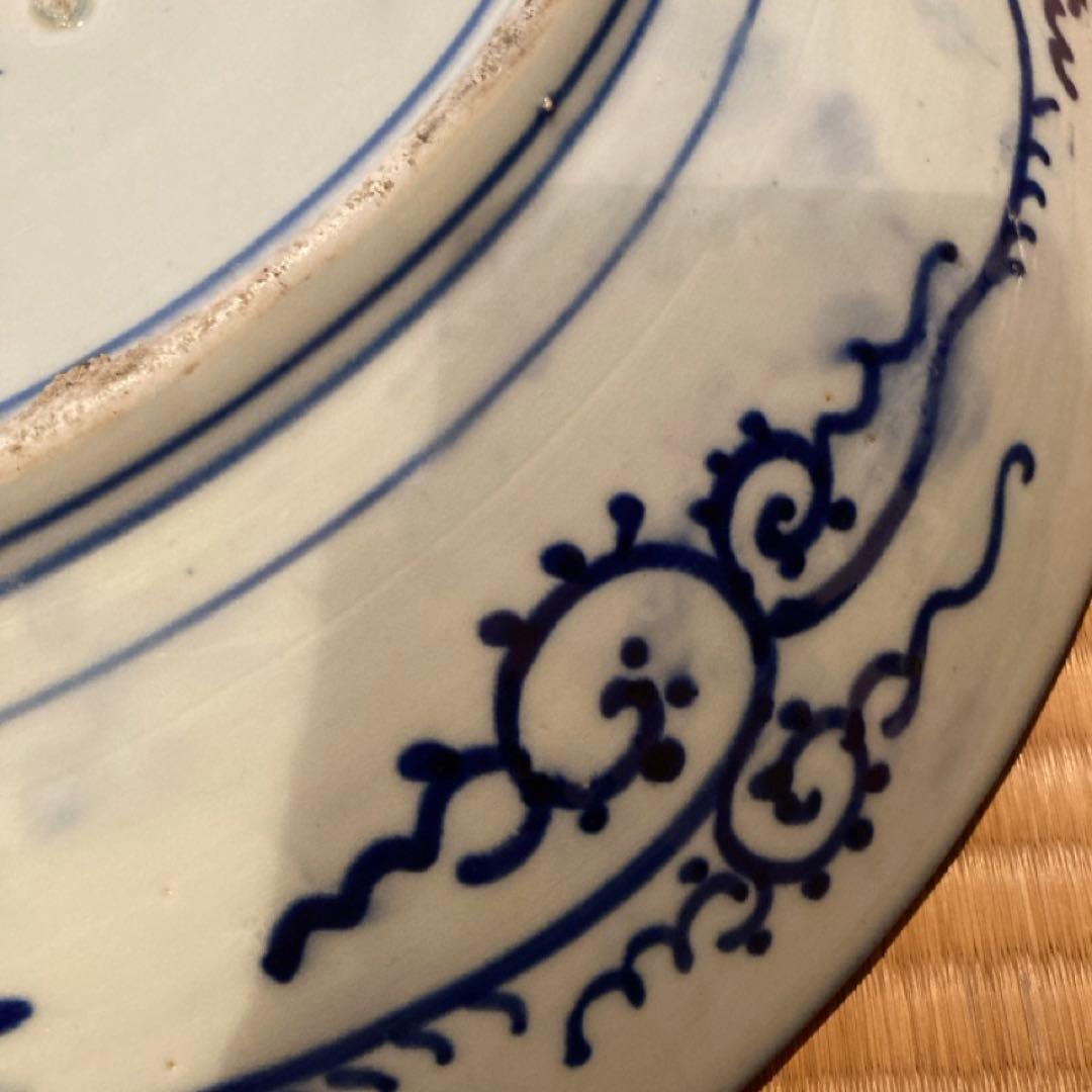 微塵唐草 大皿 尺5寸