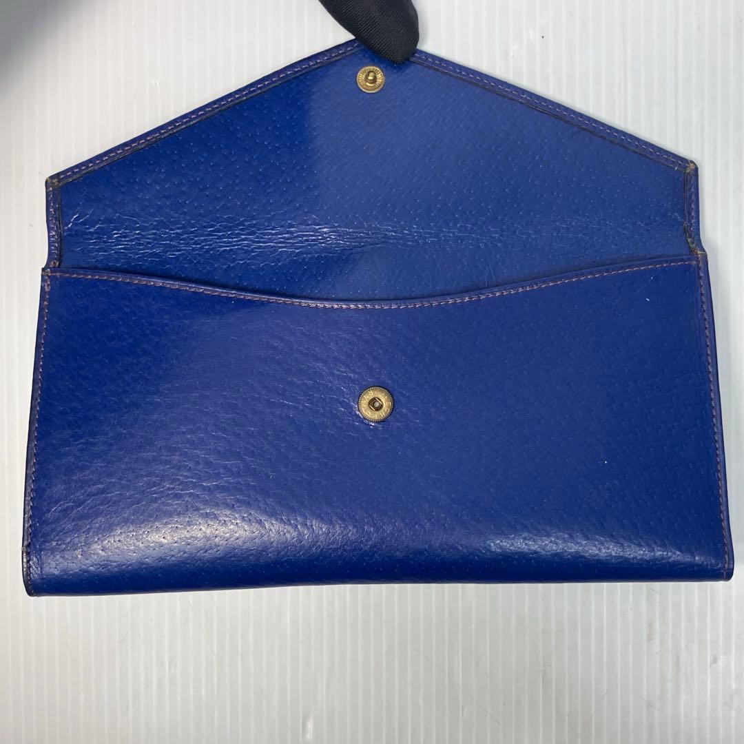 希少【GUCCI】二つ折り　長財布　オールドグッチ　ヴィンテージ　ハンドモチーフ