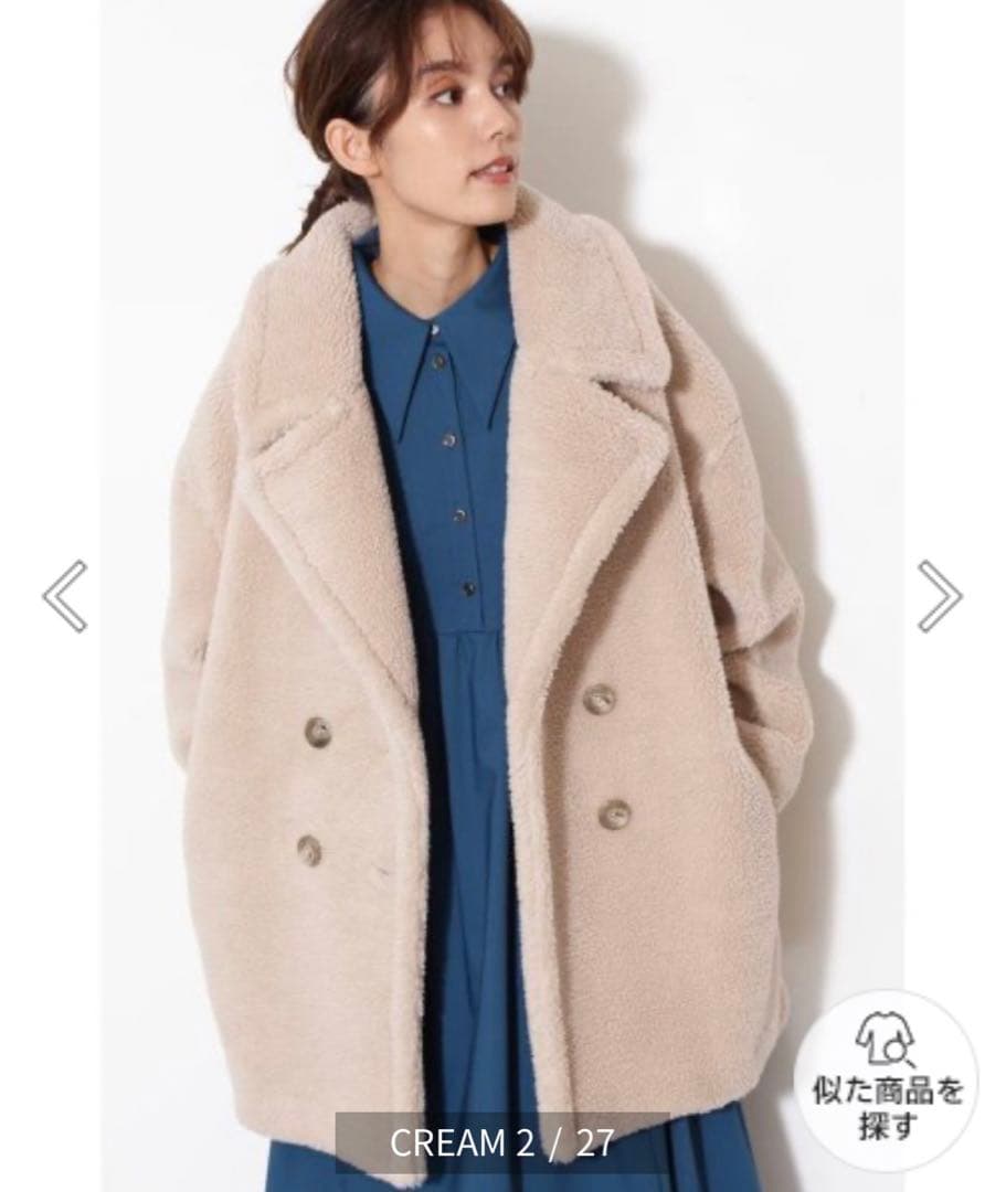 ジルスチュアート カトリナコート テディコート ボアコート｜JILL