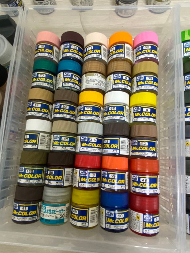 クレオスカラー （一部タミヤ）模型塗装用塗料セット