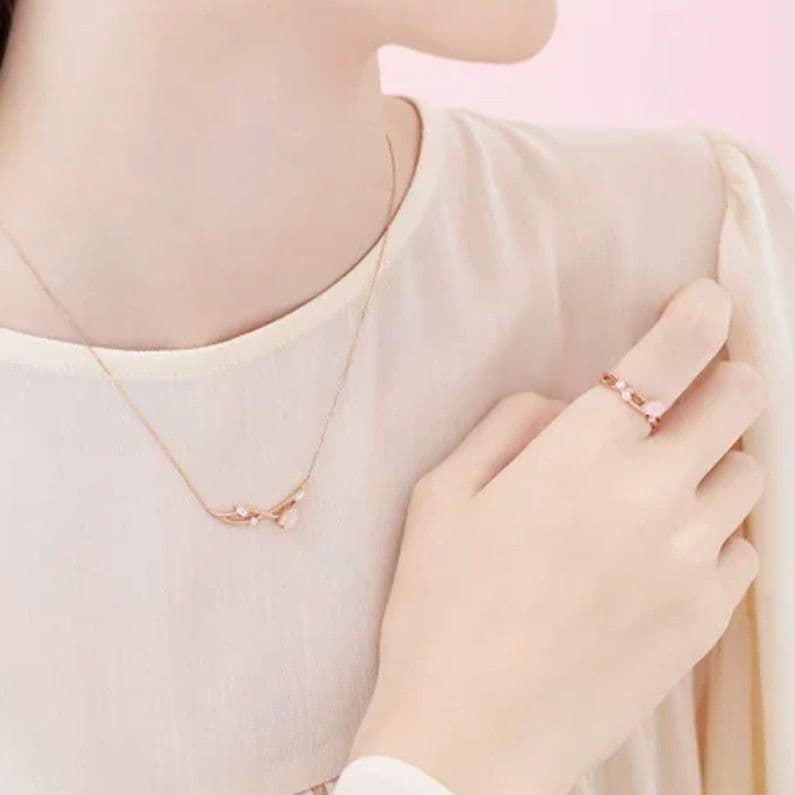 canal4℃　2025 サクラ コレクション　限定　桜　SV　リング　11号