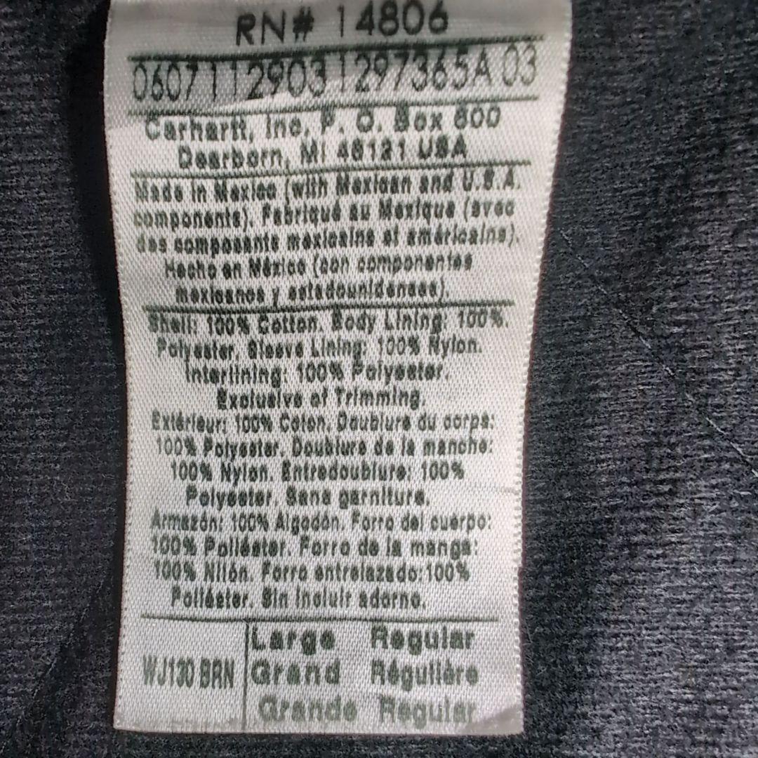 ふじCarhartt USA製FOR WOMAN アクティブジャケット L