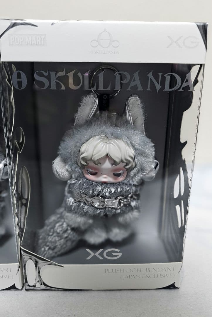 【新品未開封/正規品】POPMART XG スカルパンダぬいぐるみペンダント2個